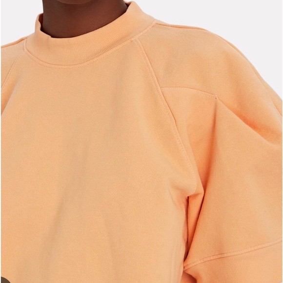 AGOLDE The Round Shoulder Sweatshirt, Sherbert - Medium, NWOT - Picture 3 of 7